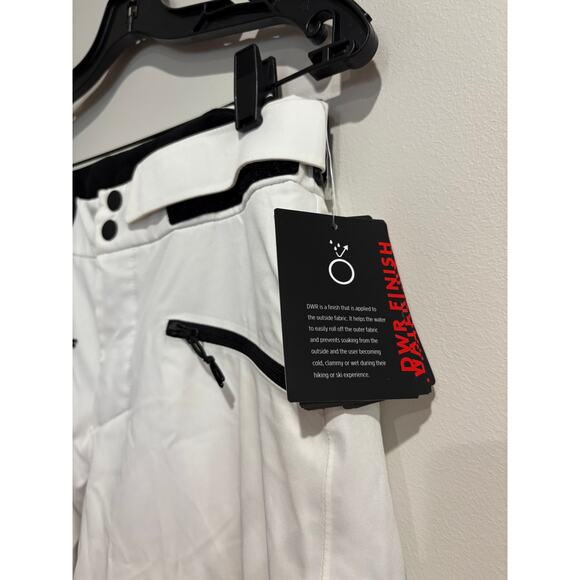 NWT Bogner Fire + Ice Nessa Straight Leg Outdoor Ski Pants Off White Size US 8/M - Picture 5 of 9